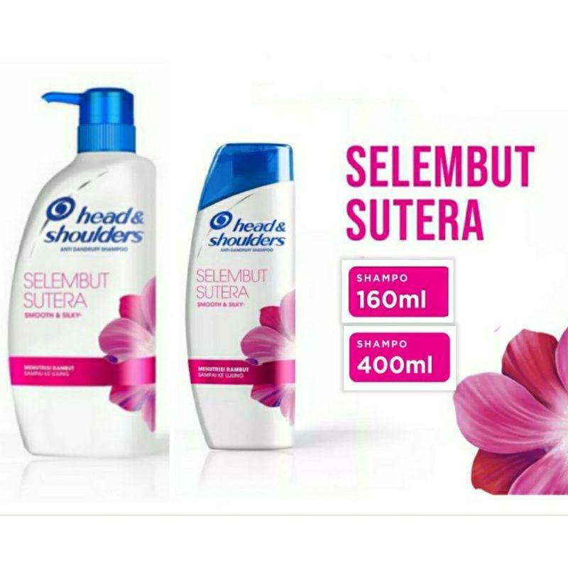 Jual Head & Shoulders Shampoo Smooth & Silky 400 Ml Sampo Cuci Rambut ...