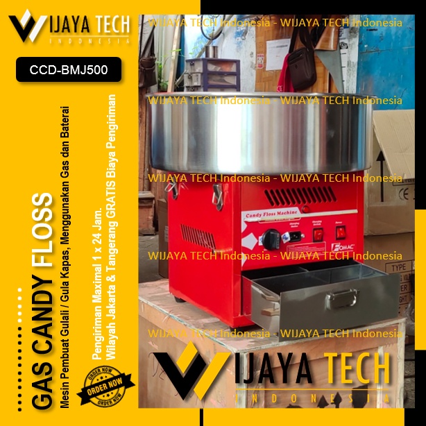 Gas Candy Floss With Batery FOMAC CCD-BMJ500 Mesin Gulali Gas Dengan Baterai BMJ-500 Mesin Pembuat G