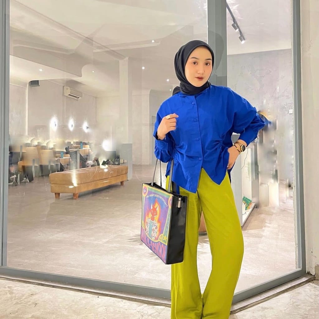 Syiril Seril Oversize Top | Atasan Wanita Terbaru