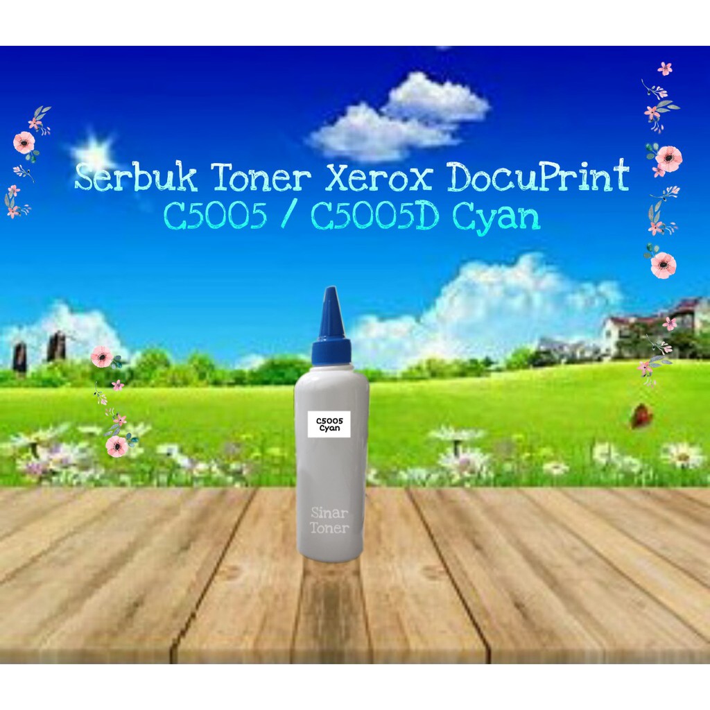 Serbuk Toner For Fuji Xer DocuPrint C5005 C5005D C-5005 5005D Cyan High Quality