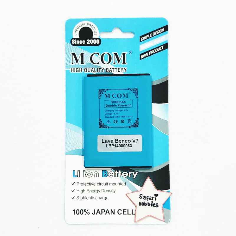 Baterai Lava Benco V7 / LBP14000063
