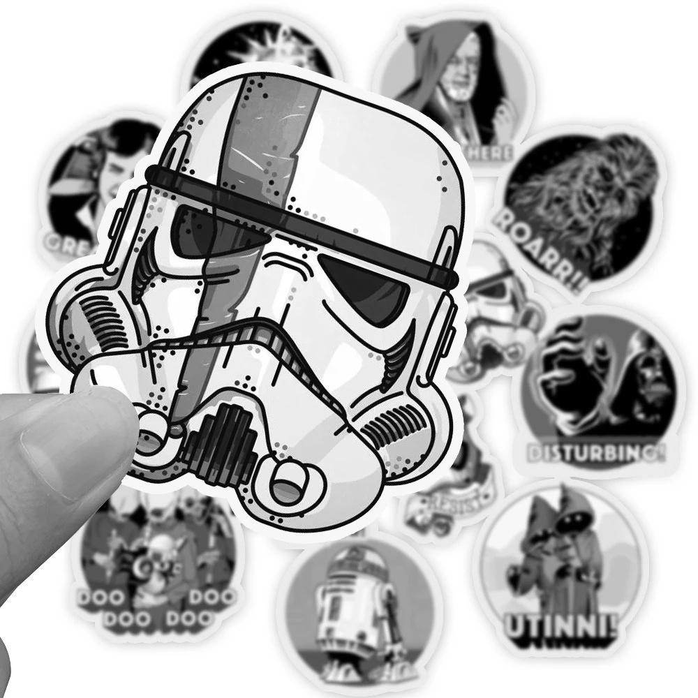 Lanfy Stiker Graffiti Star Wars Multifungsi Bahan PVC Anti Air Untuk Mobil / Gitar / Notebook