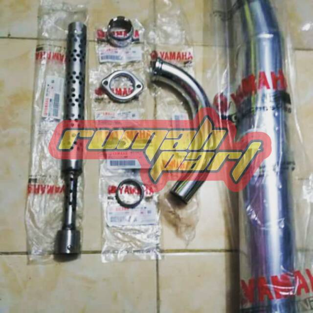 KNALPOT RX KNALPOT YAMAHA RX KING ORIGINAL SET