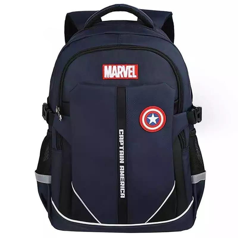 M2RVEL - Tas Ransel Anak Sekolah SD Laki Laki Spiderman Captain America