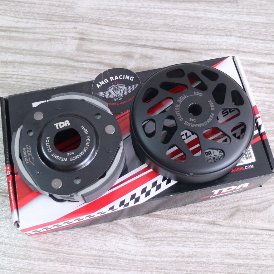 Mangkok Kampas Ganda Set VARIO 125 / VARIO 150 TDR Racing CVT Mangkok