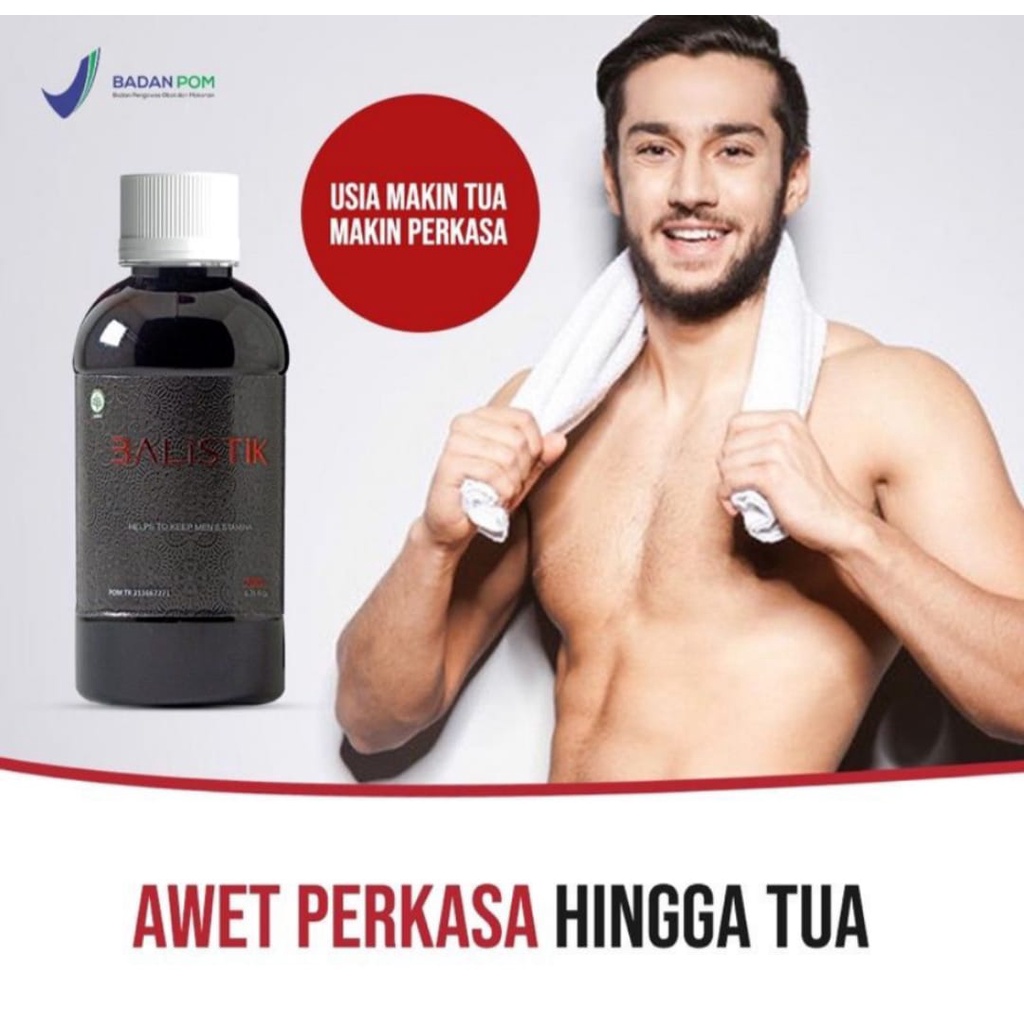 MADU BALISTIK SUPLEMEN VITALITAS &amp; STAMINA PRIA DEWASA TAHAN LAMA BPOM