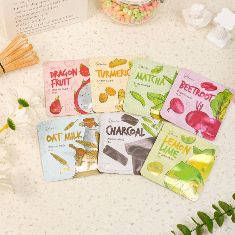 (BIG SALE) Masker Organik 15gram by Lea Gloria Face Mask Organic
