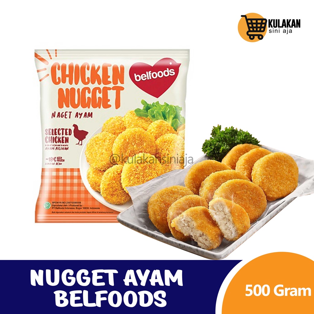 

Belfoods Chicken Nugget 500 Gram