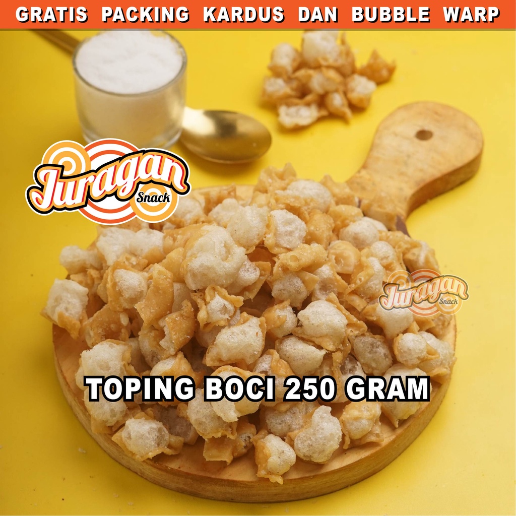 

SIOMAY KERING ASIN TOPING BOCI 250 gram snack kiloan makanan ringan jajanan cemilan camilan manis asin gurih murah