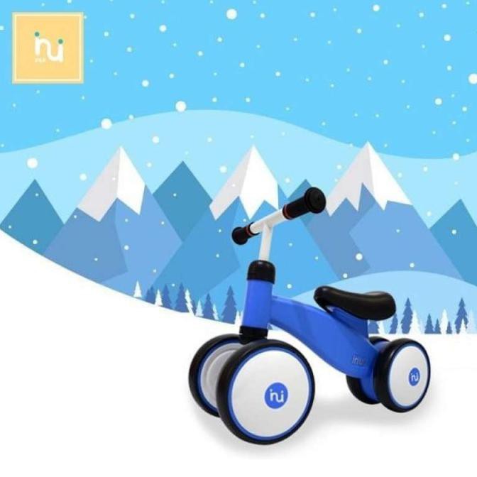 Labeille Inui Balance Bike Sepeda Keseimbangan Anak kc 107 108 115 116 - KC 115 Biru
