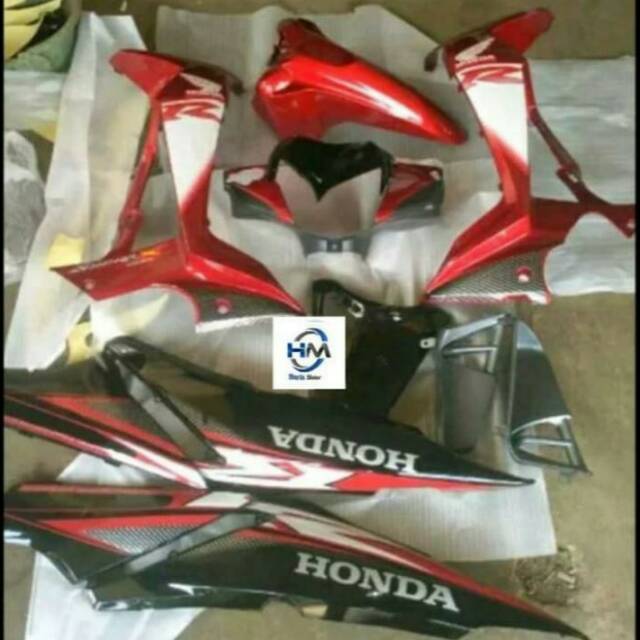 Body Honda Supra X 125 New Full set Body Halus Honda Supra X 125 New Full Set