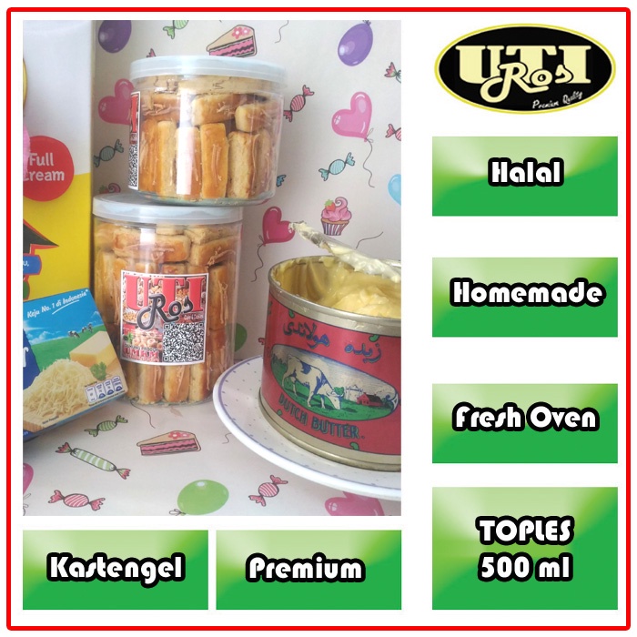 

KUE KERING KASTANGEL KEJU EDAM PREMIUM TOPLES 500ml UTI ROS