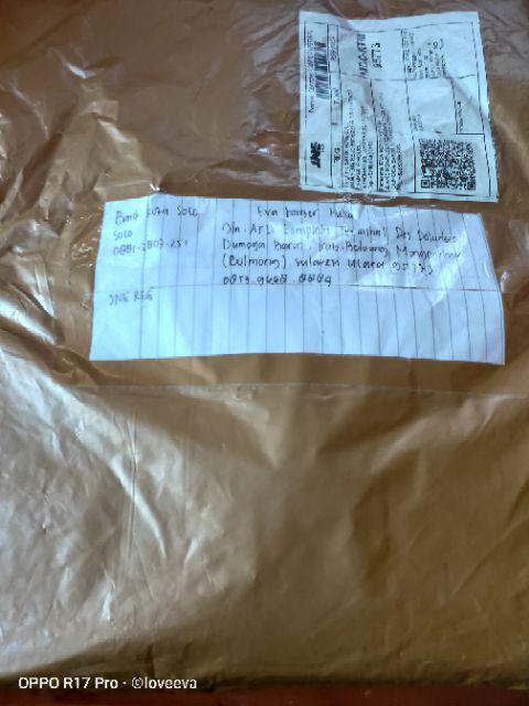 Kemeja Batik Solo Slimfit (po) Motif Sogan Wahyu Tumurun (model A)