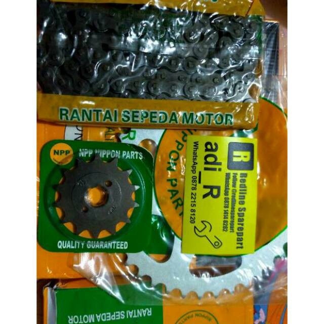 GIR SET NINJA RR GEAR PAKET KAWASAKI NINJA RR