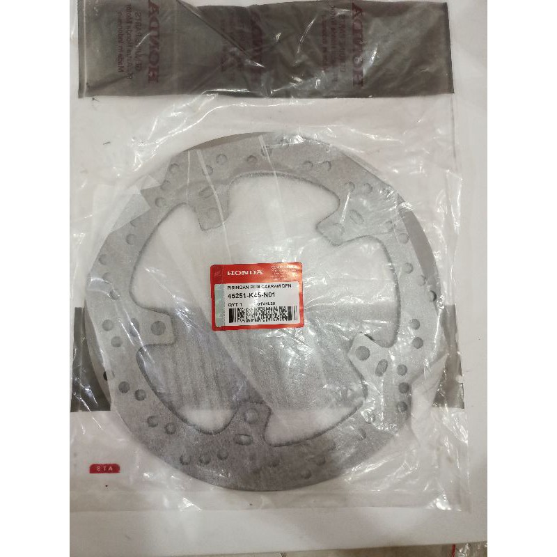 piringan disk dpn piringan rem cakram depan CB 150R,CBR 150NEW, CB 150R NEW K45