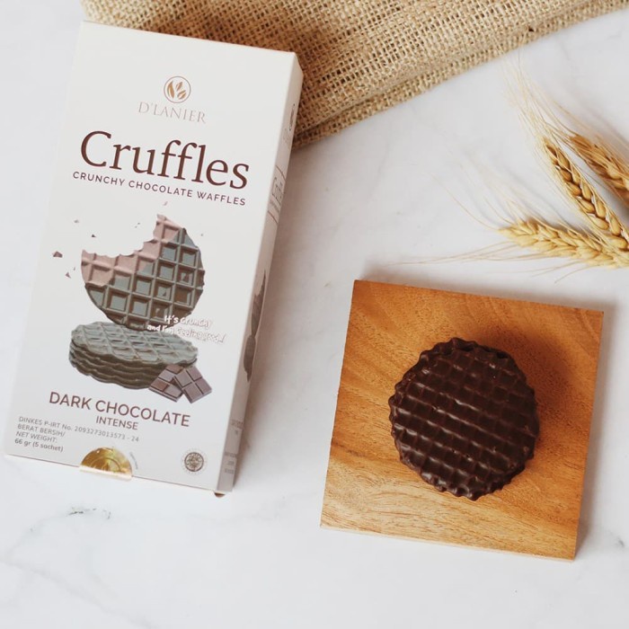 

COKELAT- INTENSE DARK CHOCOLATE CRUFFLES -COKELAT.