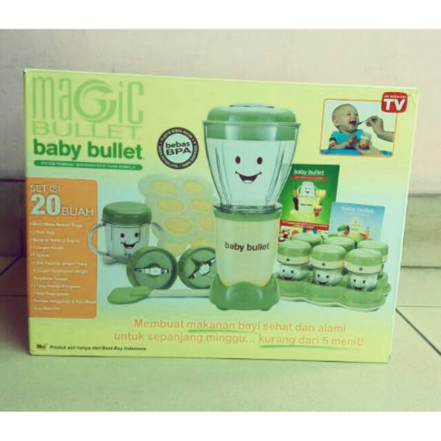 MAGIC BABY BULLET baby bullet set blender baby food processor