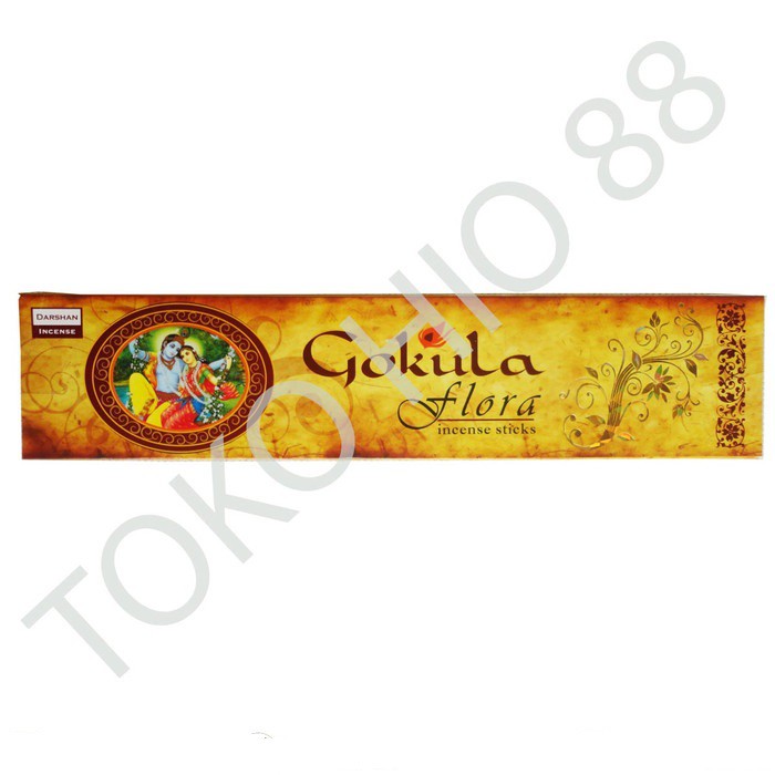 Hio / Dupa Wangi Aromaterapi Premium Darshan Gokula Flora Incense Stick India Aromateraphy