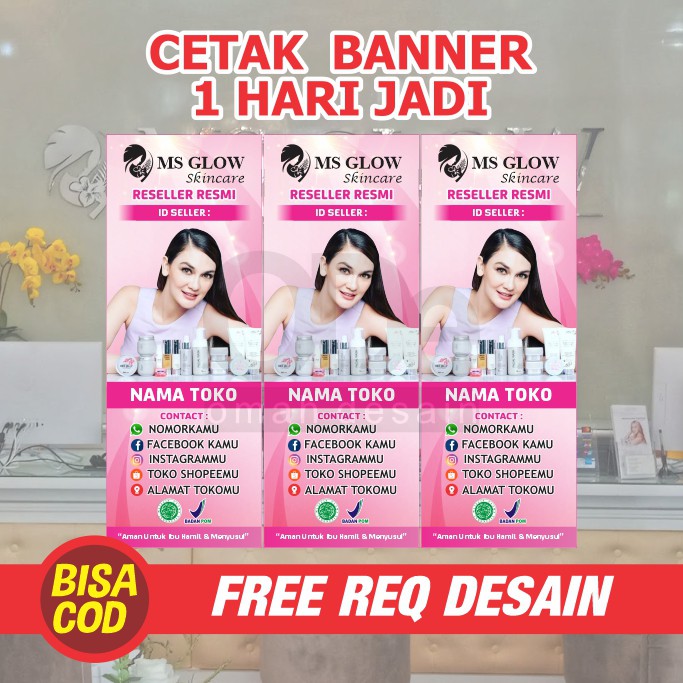 Ms Glow Banner Agen Ms Glow Murah Indonesia