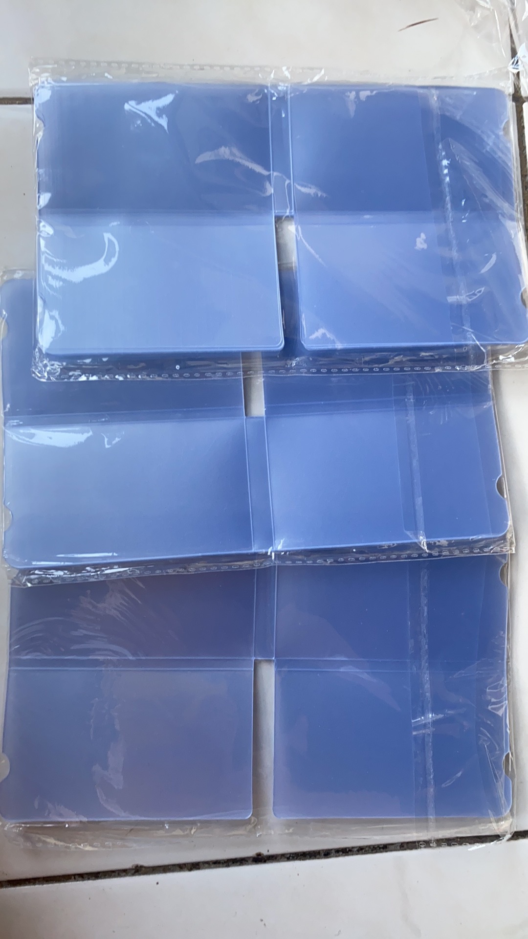 3pcs Masker Holder Tempat Masker Mika Transparan Import