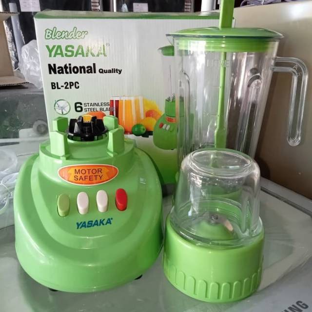 Blender National 2 in 1 blender 2in 1 yasaka .national yasaka original