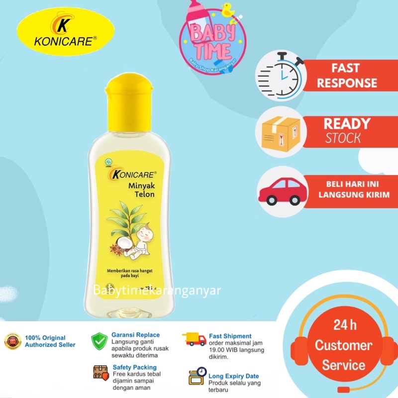 Konicare Minyak Telon Botol 30ml  60ml 125ml