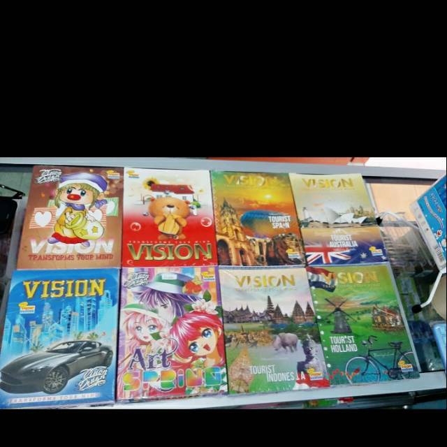 

Buku tulis vision 38