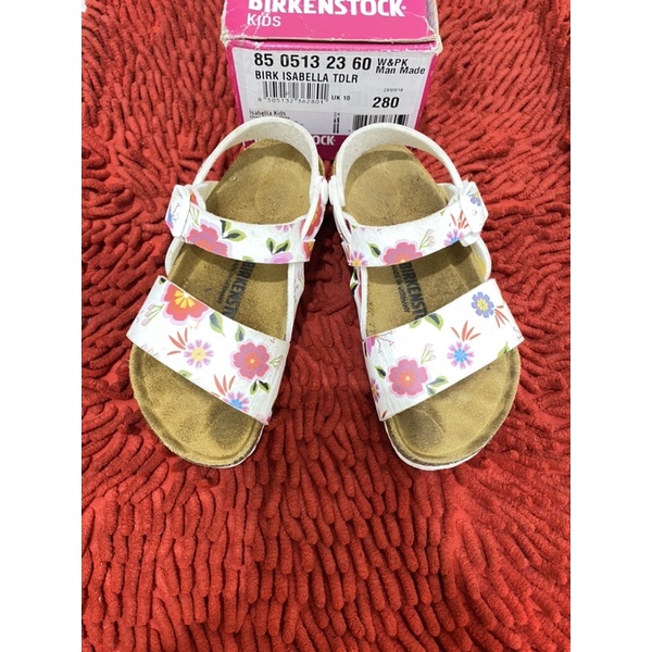 sepatu sandal anak Birkenstock size 28