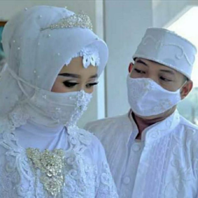 COD MASKER HIAS MASKER PENGANTIN MASKER PESTA