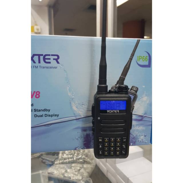 HT VOKTER W8 DUALBAND ANTI AIR WATERPROOF ORI GARANSI VOKTER W8 DUALBAND BARU