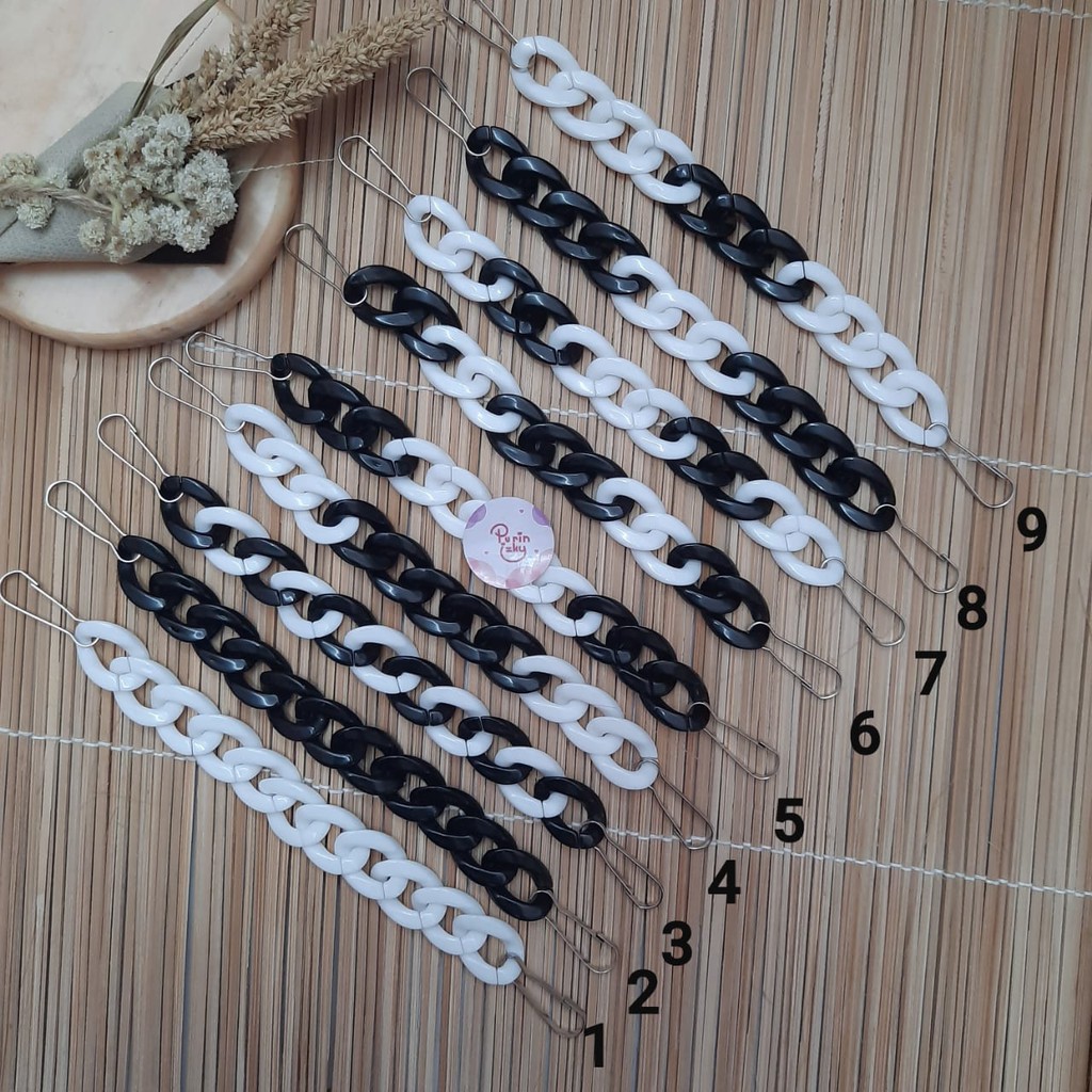 [Tali Makser] Konektor Hijab/ Tali Pengikat Masker /Konektor Masker Rantai