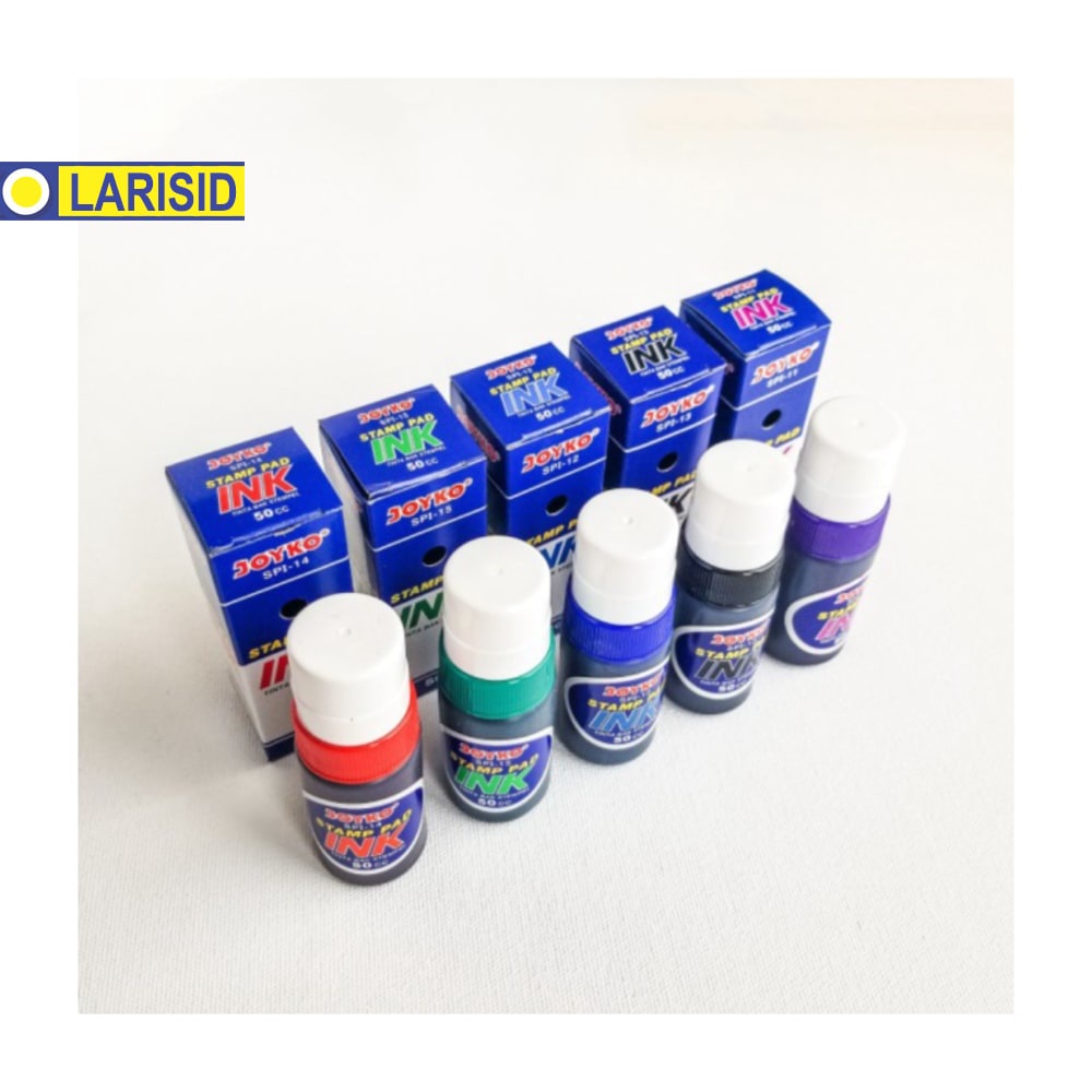 

TINTA STEMPEL STAMP PAD INK JOYKO BLACK BLUE RED GREEN