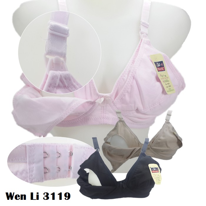 Bra BH Hamil Menyusui Tanpa Busa Bra 8119 & BH 3119-6