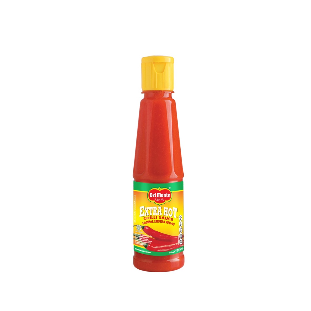 

Delmonte Saus Extra Hot Chilli 135 mL