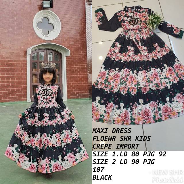 [COD] ORI SHR Dress Flower Kids