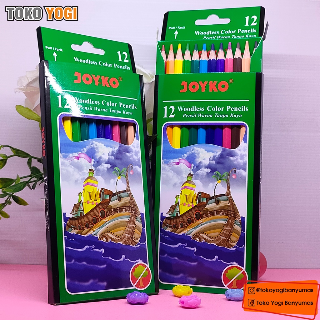 

PENSIL WARNA 12 JOYKO PANJANG CP-103