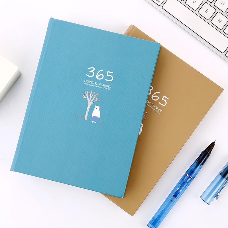 Buku Diary 365 Hari Hardcover - Sky Blue