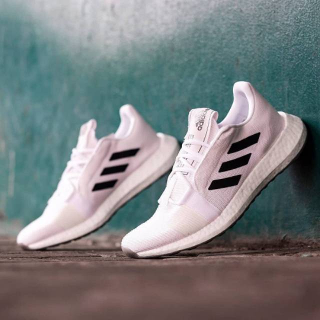 Adidas Senseboost Go White Black