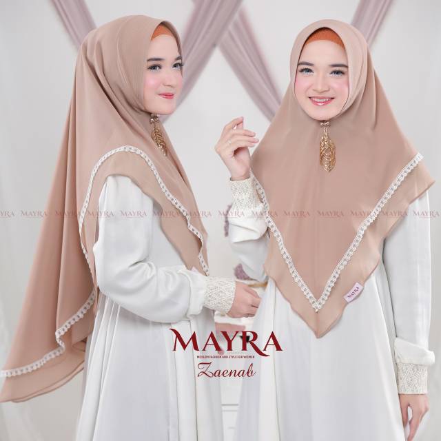 Khimar syari zaenab by mayra