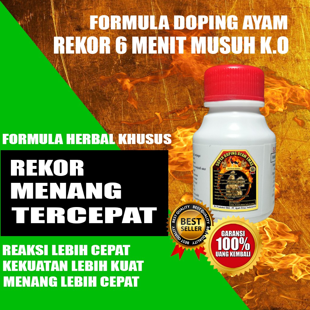 Doping Ayam Aduan, Doping Ayam Aduan Terbaik, Doping Ayam Aduan Alami