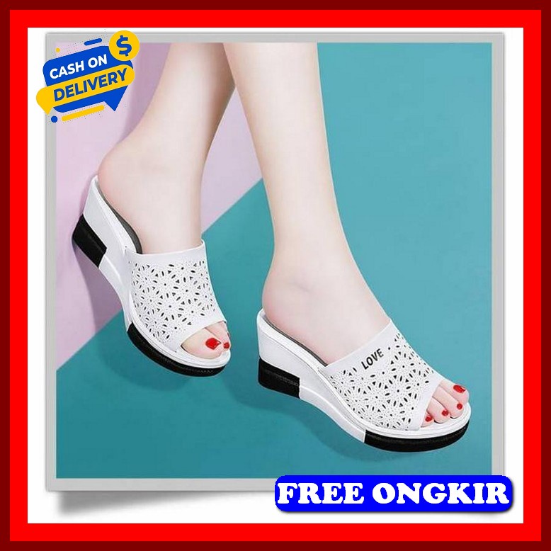 Wedges Wanita Wedges Wadges Wedjes Wejes Wages 2627Rq Wedges Jepi Hc857 Sandal Wedges Mr113 Abbushoe