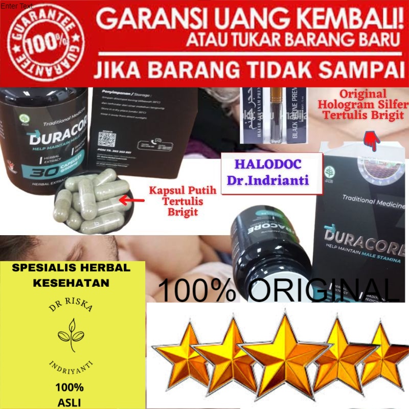 100% ASLI DURACORE ASLI 100% ORIGINAL PEMBESAR PENIS STAMINA PERKASA AMPUH BERKUALITAS