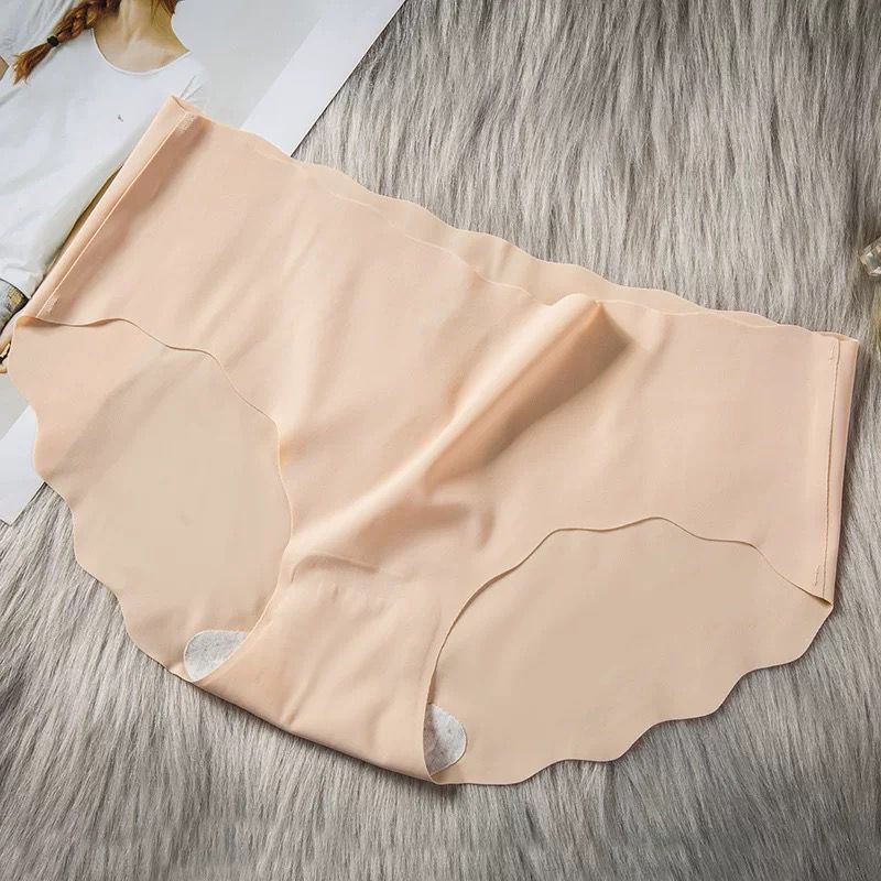 LINGERIEMASTER - (C-20) CELANA DALAM WANITA PREMIUM QUALITY SEAMLESS Motif Bunga CD Push Up-C-20 Skin
