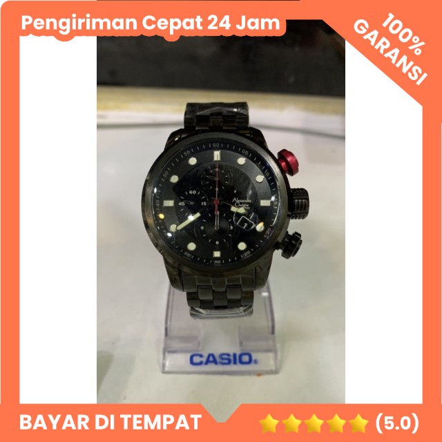 JAM TANGAN ALEXANDRE CHRISTIE AC 6163 / AC6163MC PRIA ORIGINAL GARANSI RESMI 1 tahun