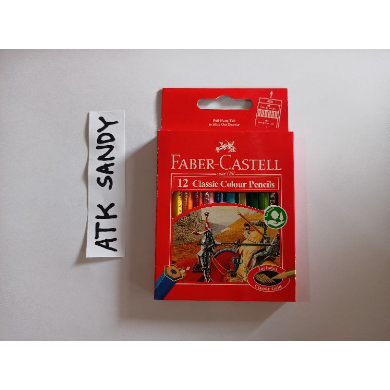 

pensil warna faber-castell 12 calours