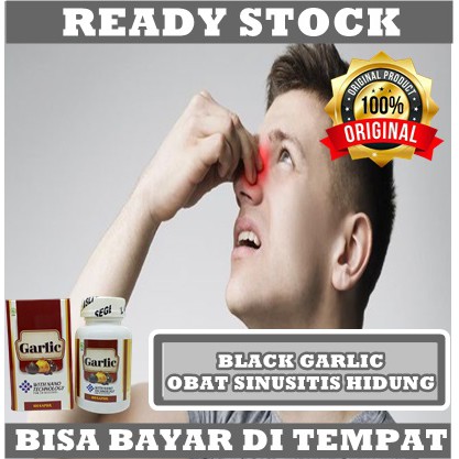 Obat Sinusitis - Obat Tradisional Polip Hidung, Obat Sinusitis Maksilaris, Obat Sinusitis Frontal, Obat Sinusitis Etmoid, Obat Sinusitis Sfenoid, Obat Sinusitis Akut Kronis, Obat Pilek, Obat Radang Sinus Paranasal Walatra Black Garlic