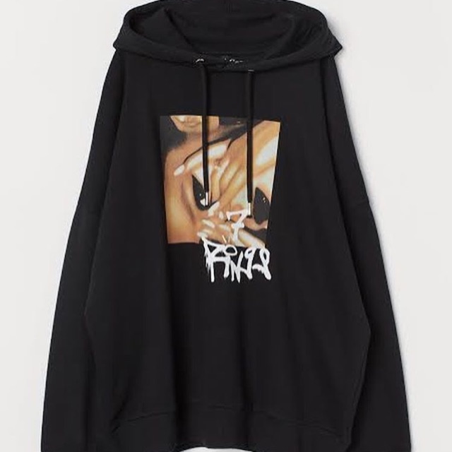 h and m ariana grande hoodie