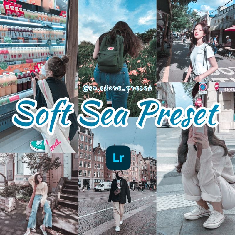 PRESET LIGHTROOM SOFT SEA For IOS &amp; Android