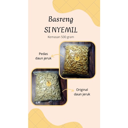 

Basreng SI NYEMIL daun jeruk 500g