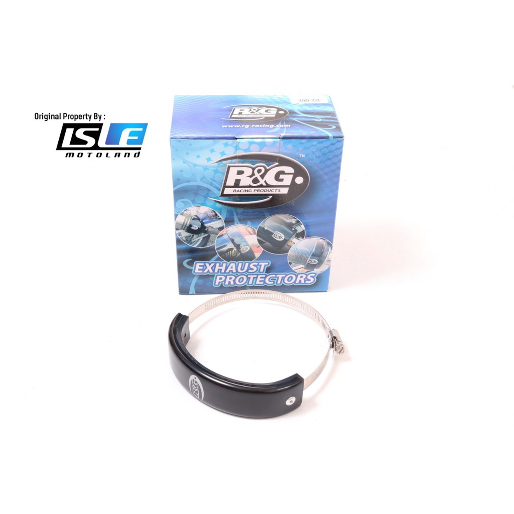 Exhaust Protector Pelindung Knalpot Oval Supermoto Style R&G Universal